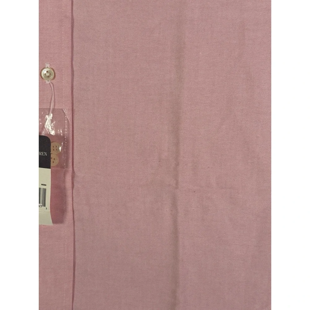 VTG Ralph Lauren Yarmouth Shirt Mens 16.5-32 Pink Oxford Cotton Button Down NWT